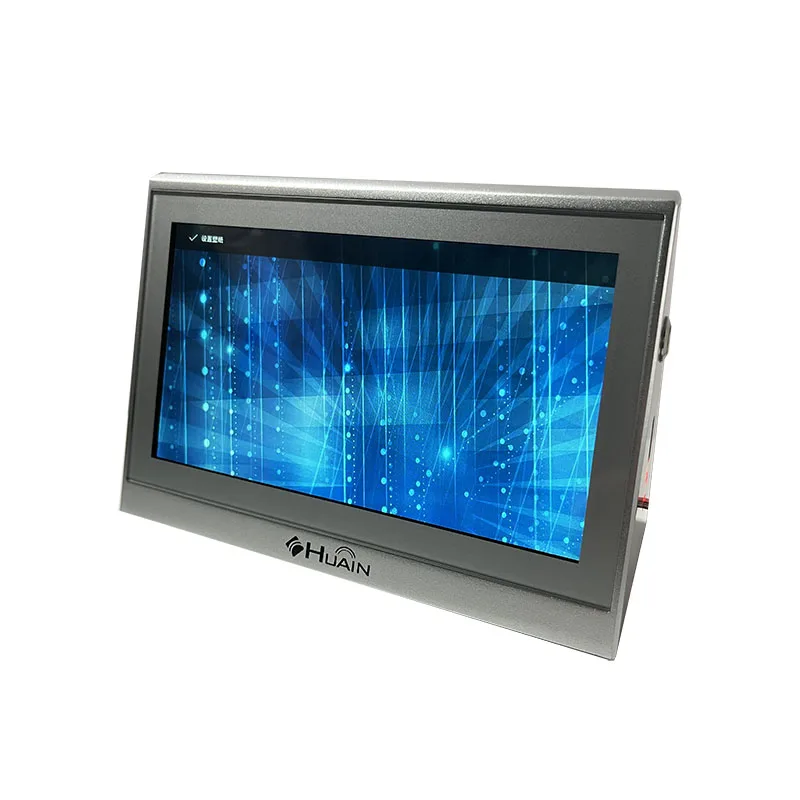 HUAIN 7 Inch Dual Screen Smart Wireless Electronic Desk E-ink Display Conference Table Name Card