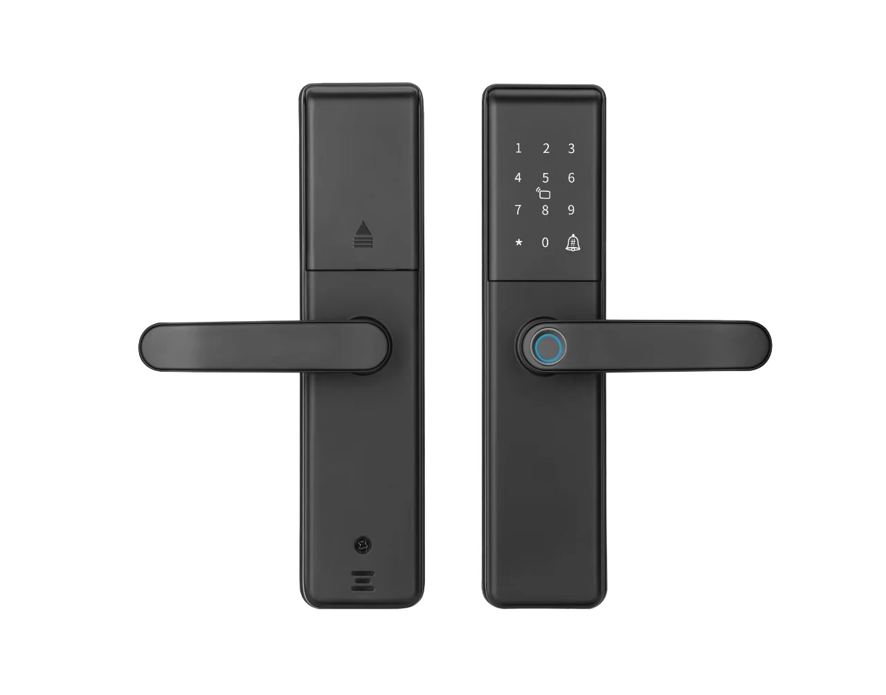 Smart Intelligent Fingerprint Locks Zigbee Tuya Wifi TTlock S851 APP  Remote Control Door Lock