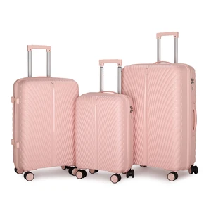 Luxury Suitcase High Quality Unisex Luxury 20/24/28 Inch Luggage Valises 3pcs 1 High Unique Features 3pieces Travel Bags Luggage Mainly Made PP