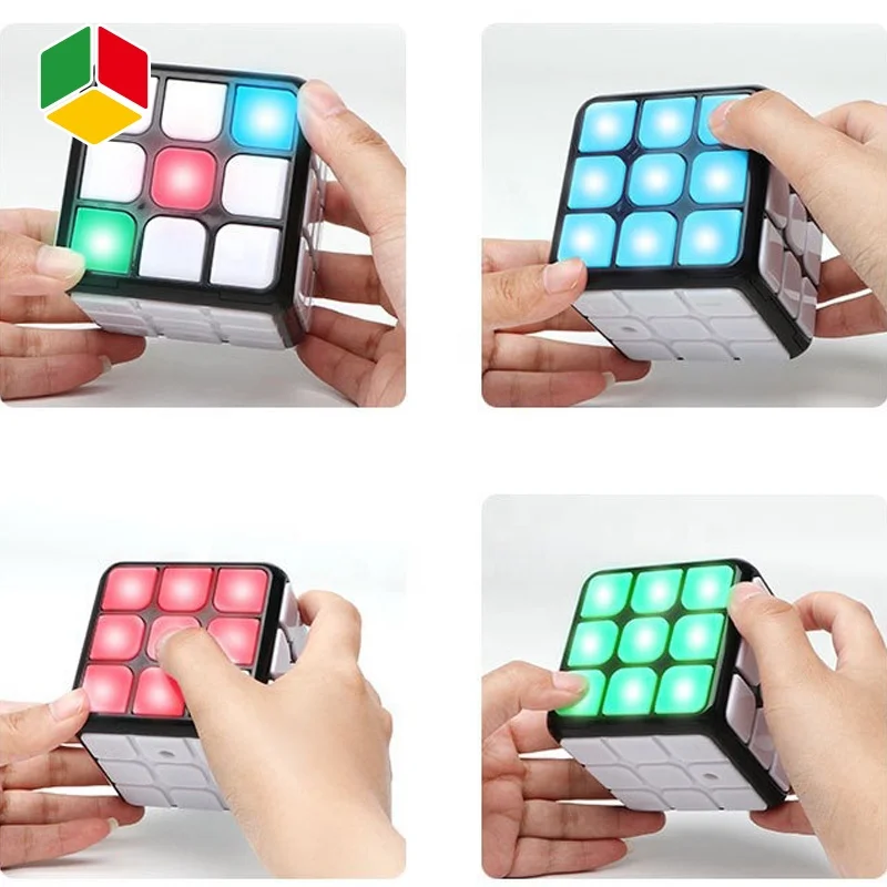 4 in 1 Electronic Game Cube - Memory Brain Training Toy with