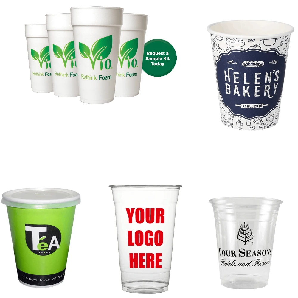 Auto UV Printing Machine on Paper Cup Plastic Cup
