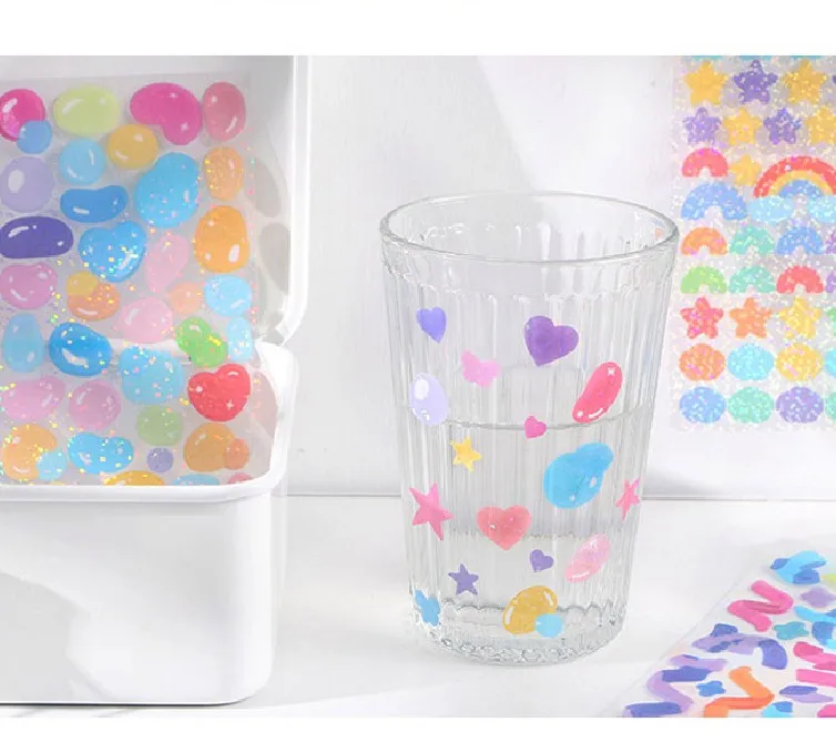 Пользовательские дизайны ПВХ стикер DIY деко