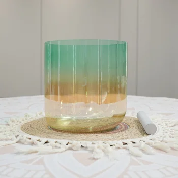 EAST  Customize Quartz Crystal Bowl Healing Singing Bowl for Meditation Factory Customization