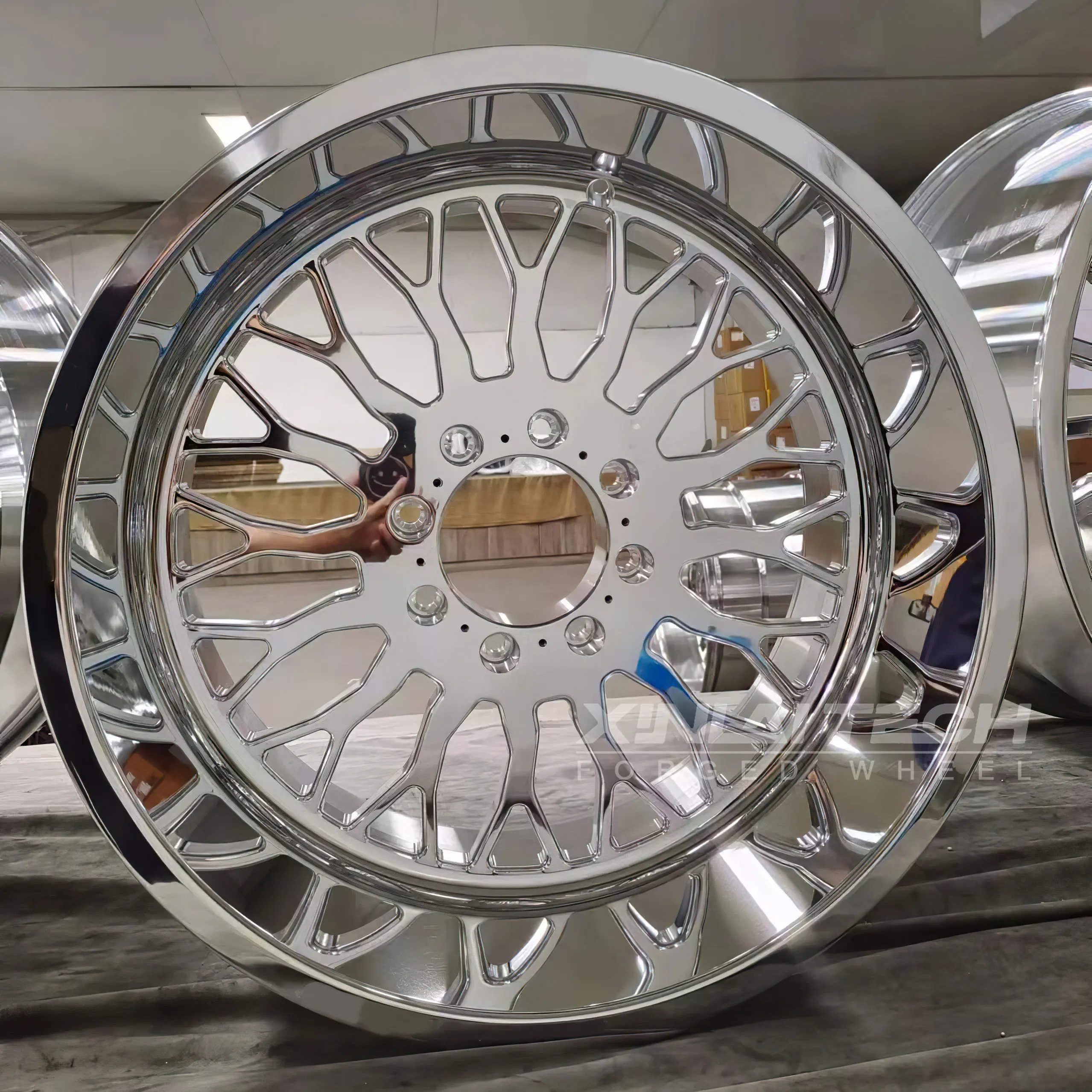 XL 1-Piece Deep Dish Concave Forged Car Alloy Custom 4x4 off Road Wheels Deep Lip Off Road Rims for F150 Tundra RAM Chevrolet - Image 1