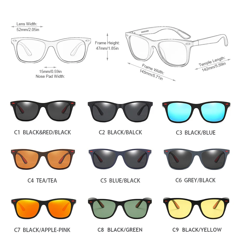 Shop Our Night Vision Glass Sunglasses Fashion Protection