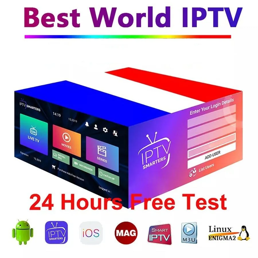 Wholesale 24 Hour Delivery Free Test M3u Iptv Subscription 12 Months Iptv for Smart TV Android TV box Smart phone Tablet PC From m.alibaba