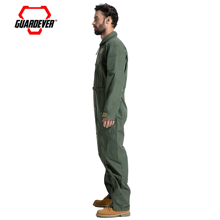 Hot Sale US Helicopter Jet CWU 27 Sage Green Men Aviation Custom Flying Flight Coverall Suit for Pilot
