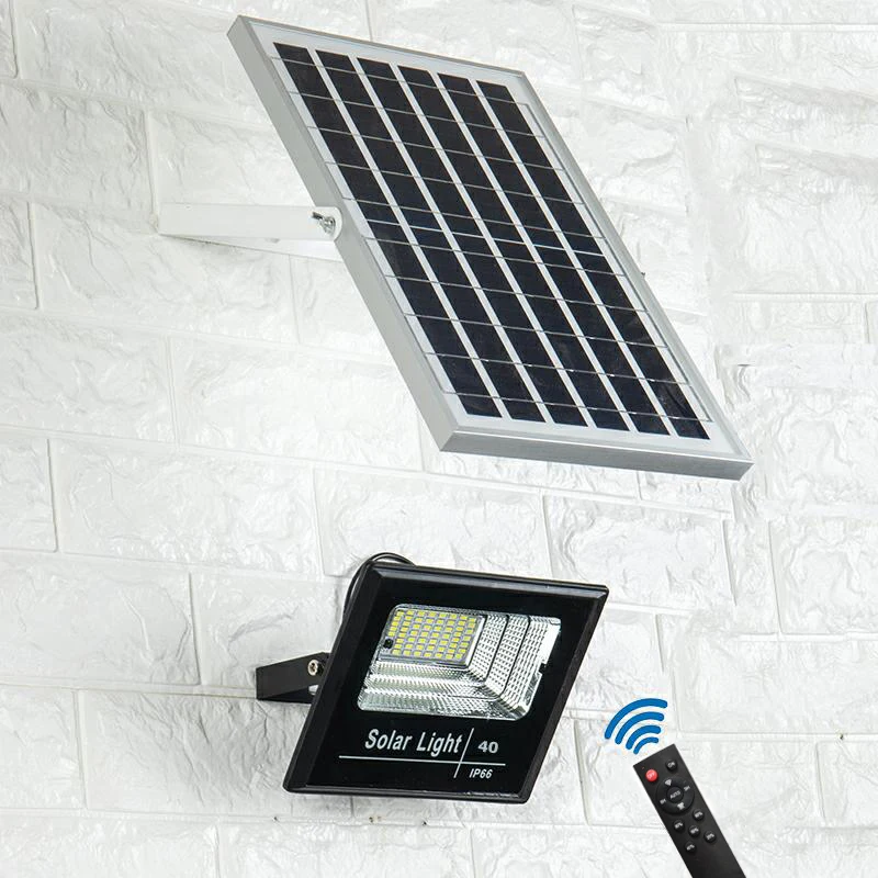 garden doorway 6500k Lumens Outdoor IP65 Waterproof 100w 200w 300w fixtures Sola led light Solar Flood Lights