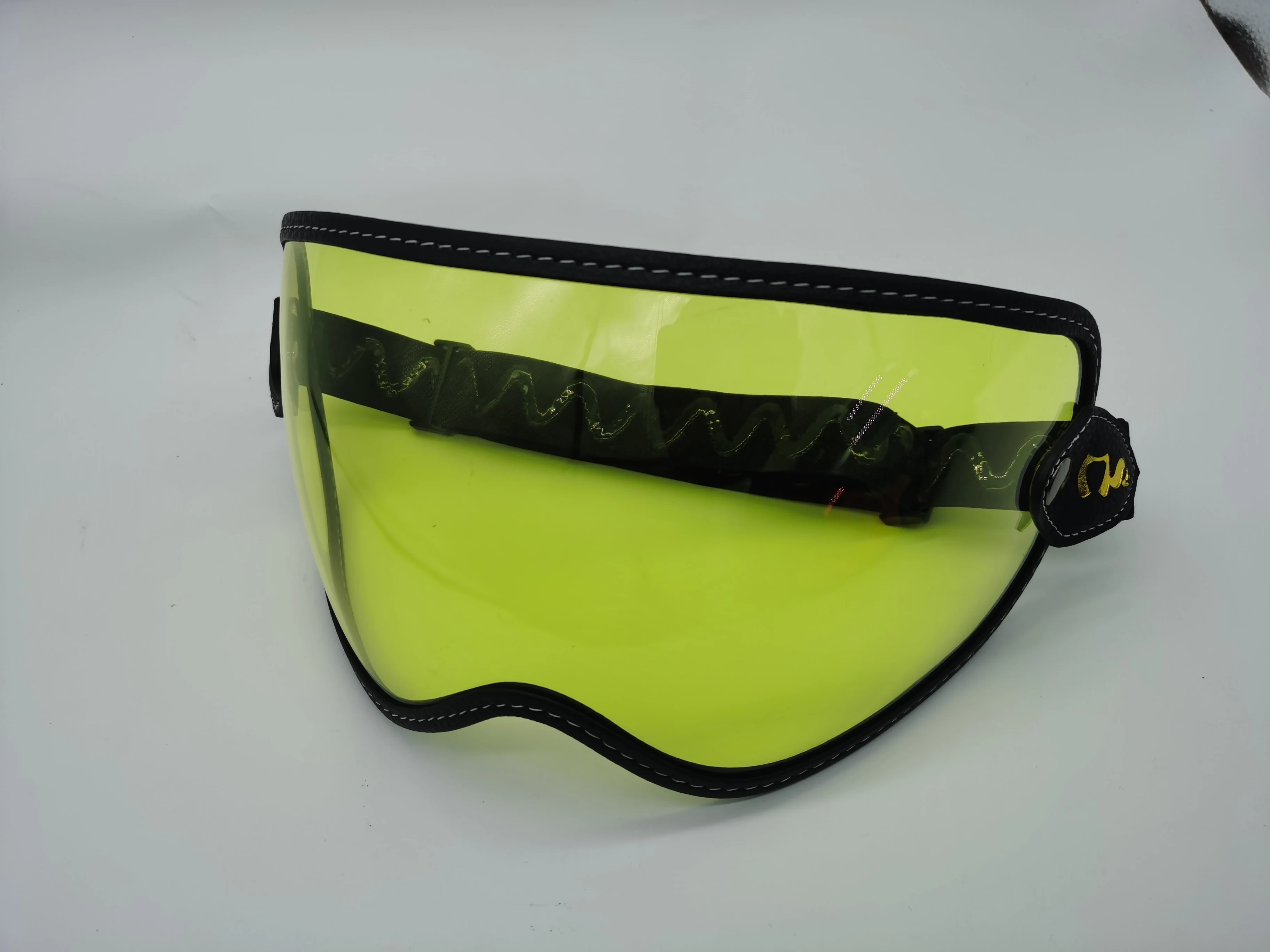 Custom Cool Retro Motorcycle Helmets with Goggles for Vintage Classical Helmet