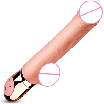 Best Selling Realistic Dildo with Suction Cup and Lifelike Skin Texture in China