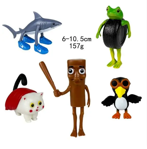 Tung Tung Sahur Figures – Set De 12 Figuras De PVC De 4-8 Cm, Serie Cartoon Mountain And Sea, Coleccionables Divertidos Para Decoración