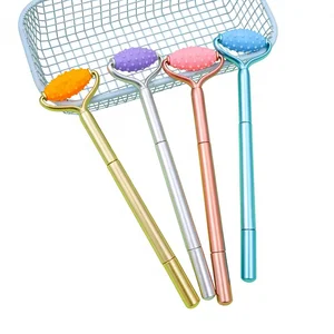 Decompression Massage Gel Pen Imitation Metal Super Creative Non-Erasable Student Prizes Signature Wholesale Pen