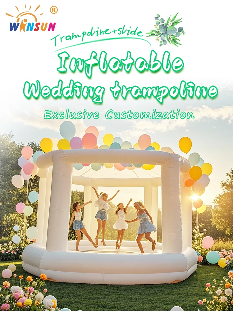 Custom Luxury Inflatable Bounce Castle for Wedding Party