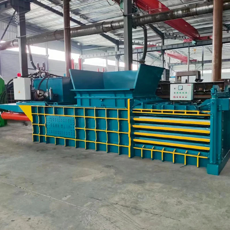 Top Quality Automatic Horizontal Cardboard Press Baler Opener Machine for Sale
