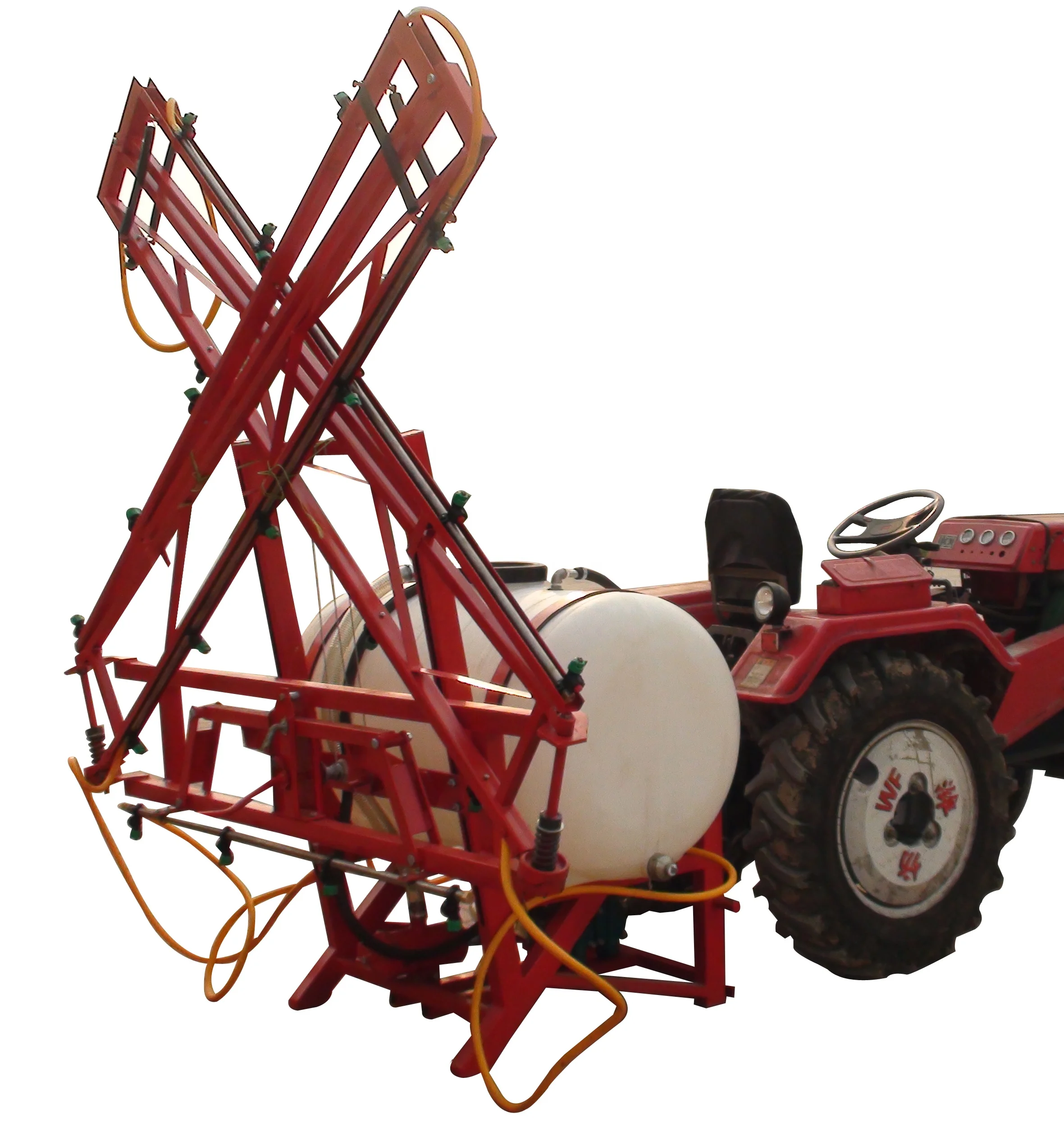 Agriculture Implement 4 Wheel Tractor Linked Boom Sprayer with Spray bar