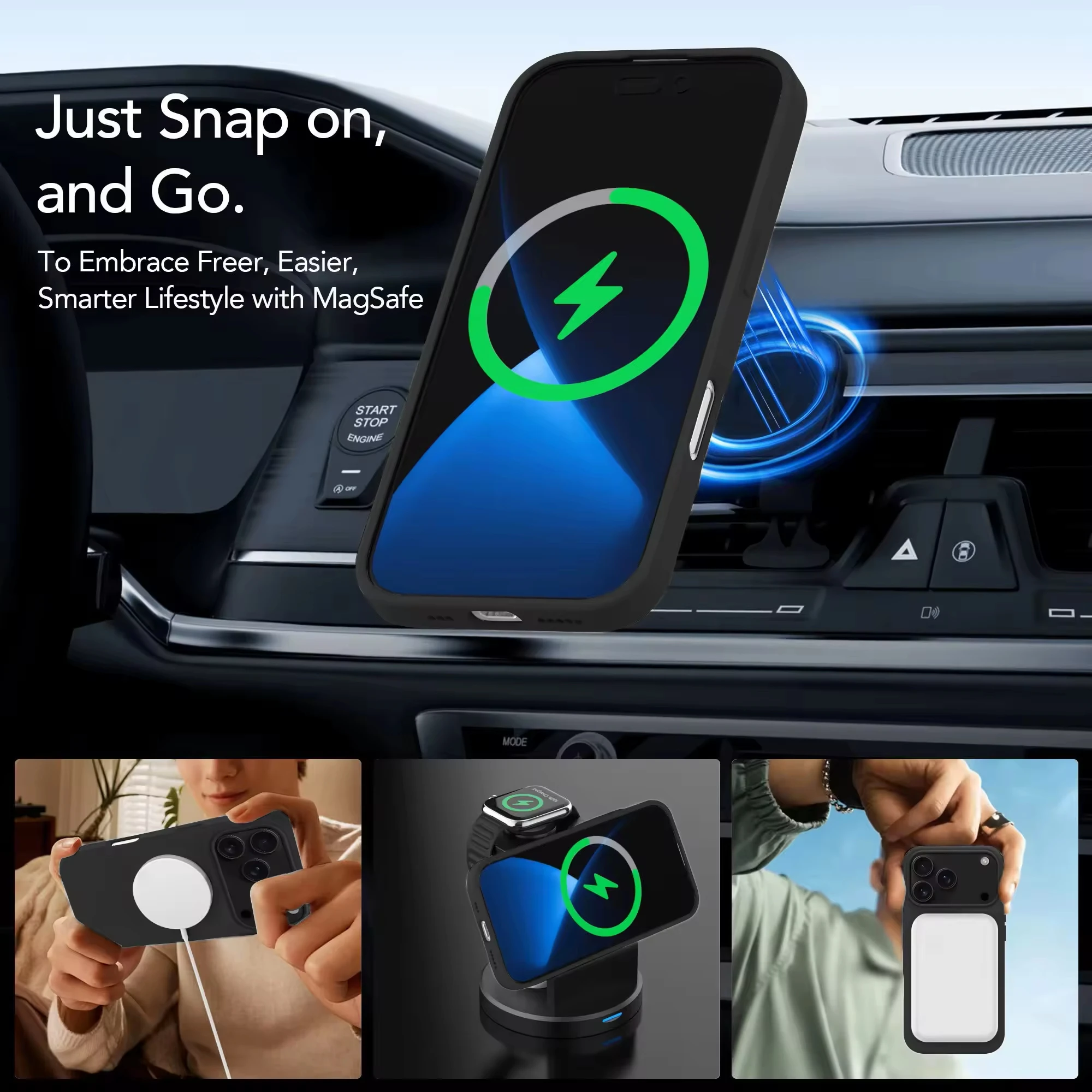 product custom magnetic wireless charging shockproof cover protective liquid silicone mobile phone case for iphone 17 air promax laudtec-7