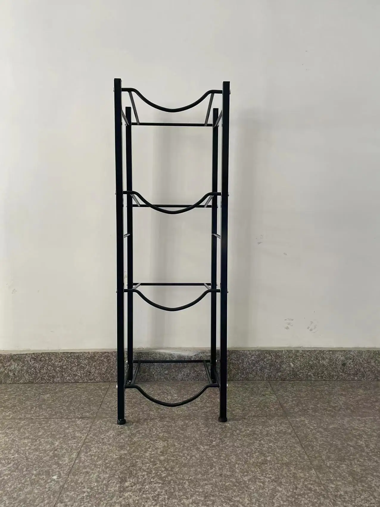 4-Tier Heavy Duty Storage Rack High Quality Detachable Bucket Rack Storage 5 Gallon Water Bottle Storage Rack