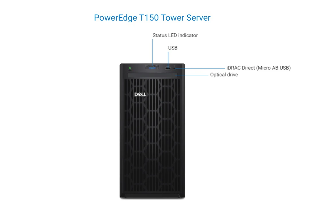 Dell Emc Poweredge T150 4u Mini Tower Server - Buy Dell Emc Poweredge ...