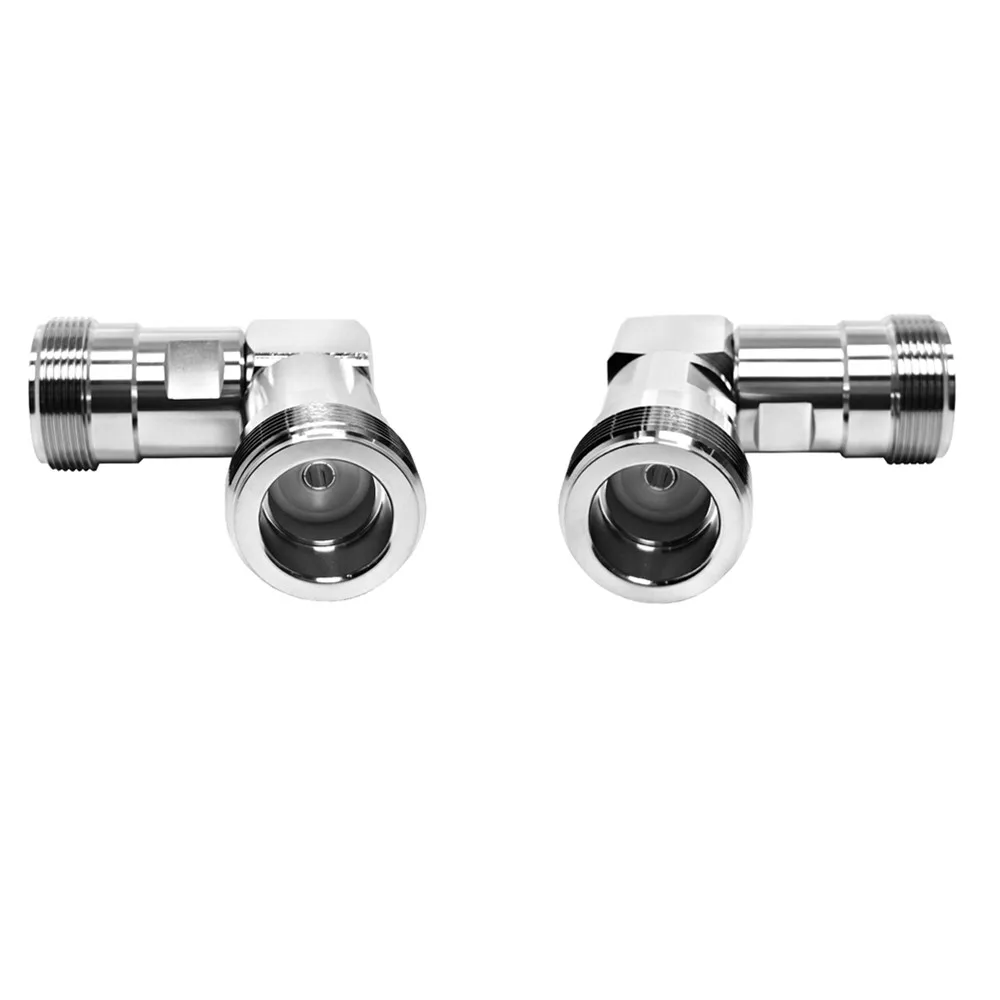 RF-Steckverbinder: LC-Steckerbuchse (weiblich) auf LC-Steckerbuchse (weiblich), 90-Grad-Winkeladapter (RA-Ellbogen), RF-Koaxial-Adapter