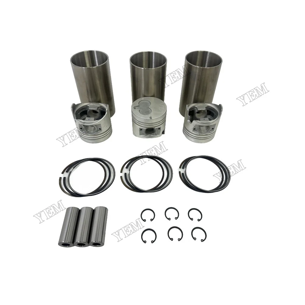 For Isuzu 3LD1 Cylinder Liner Kit Repair Part Engine Rebuild Kit 2