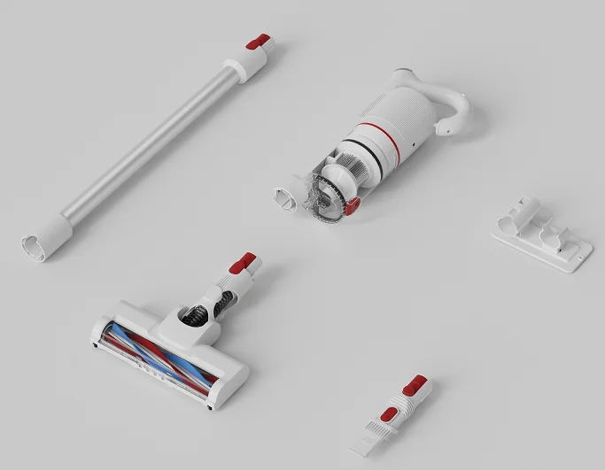 Penjualan Langsung dari Pabrik: Vacuum Cleaner Nirkabel Portabel dengan Daya Isap Kuat dan Lampu Kerja