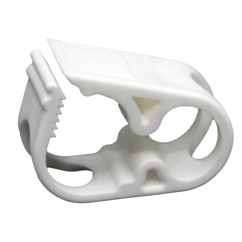 Medical Infusion Flow Control POM Plastic Robert Siphon Hose Clamp Pinch Tube Clip Slide with Metric Measurement System