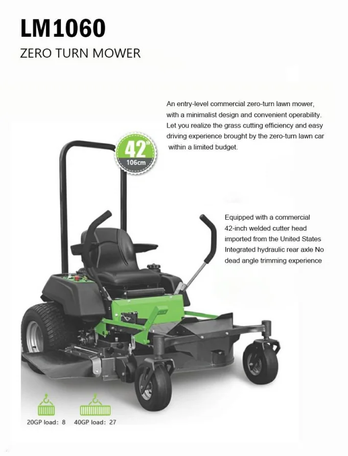 Ride zero turn lawn mower 52 inches riding lawn mower Afrimart Online