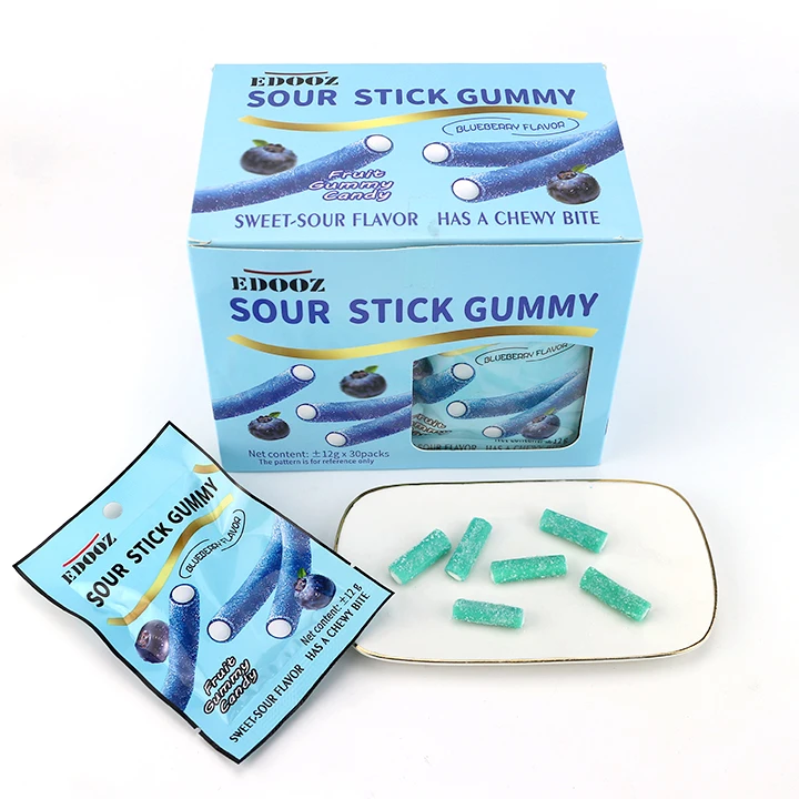 Sour gummy