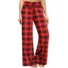 Red and black check pattern
