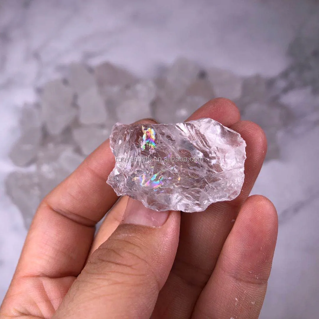 Angelstones 天然クリアクォーツ ジェムストーン ヒーリング クリスタル 六角形 尖ったレイキ チャクラ ファセット プリズム ワンド 彫刻石 置物 ホームデコレー : WholesaleGemShop 天然クォーツ 40～45mm 球体