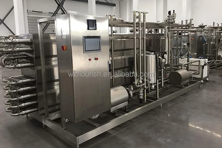Tubular Type Industrial Milk Pasteurizer