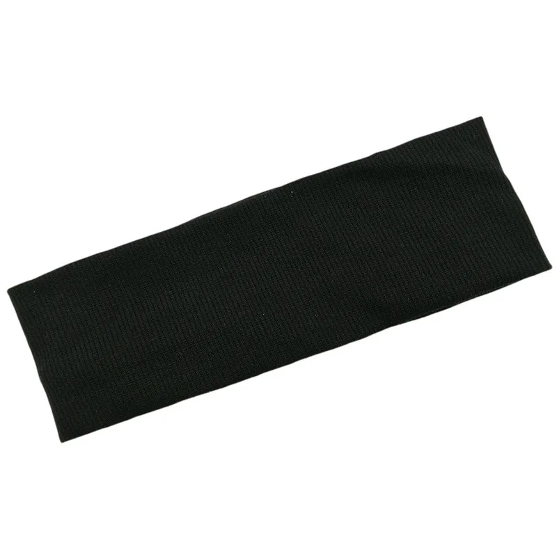 Wholesale Custom Elastic Hair Bands Solid Color Knitted Headbands for Women's Sports Uni aperçu 18