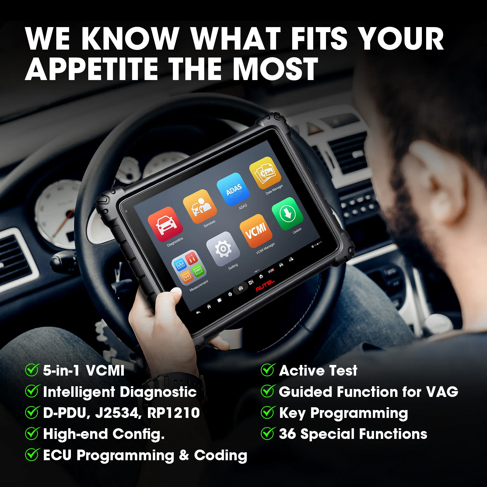 autel Ms919 Pcm Flasher Ecu Programmer Chery Auto with MaxiFlash VCMI OBDII Bi-Directional Scanner Diagnostic Tool for All Cars
