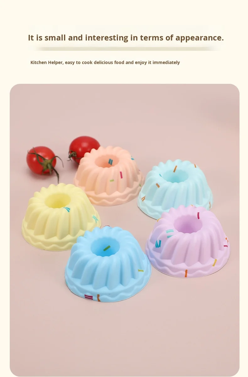 8.4g Round Silicone Muffin Cup and Cake Mold Baking Tool for Pudding Cake Other Desserts factory