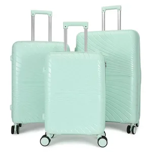 Modern Luxury Large Trolley Suitcase Luggage Set Spacious Design 360 Degree Rotating Wheels TSA Lock Customizable-Sourced China