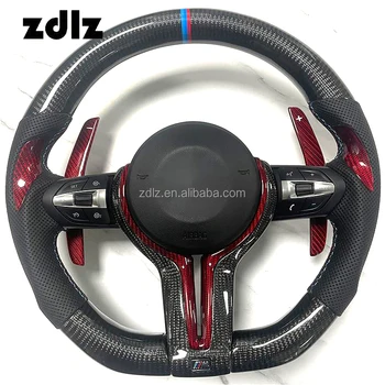 Custom carbon fiber steering wheel for M2 M3 M4 M5 F10 F20 F22 F30 F32 F36 F40 F90 E46 E90 E92 E70 for bmw f10 steering wheel