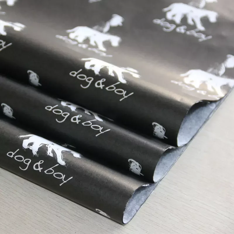 High Quality Brands Names Logo Printing 17g Wrapping Tissue Paper