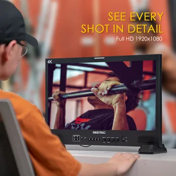 SEETEC LUT215 21.5" 4K/3G-SDI Broadcast Field Monitor with 3D LUT | Factory OEM & Logo Customization for Studio Use detail image