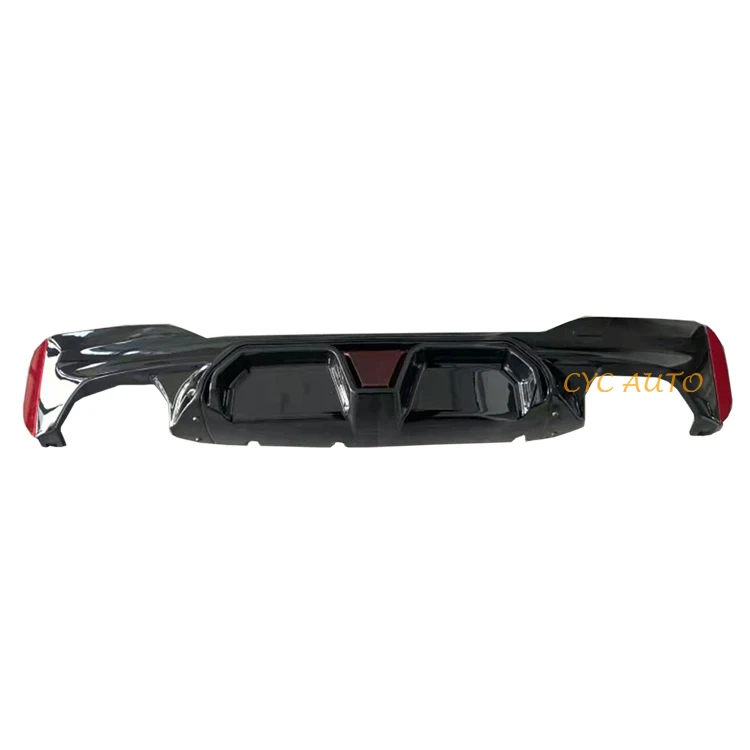 G30 Facelift Rear Diffuser with Glossy Black for BMW G30 M5 CS LCI Style Rear Diffuser