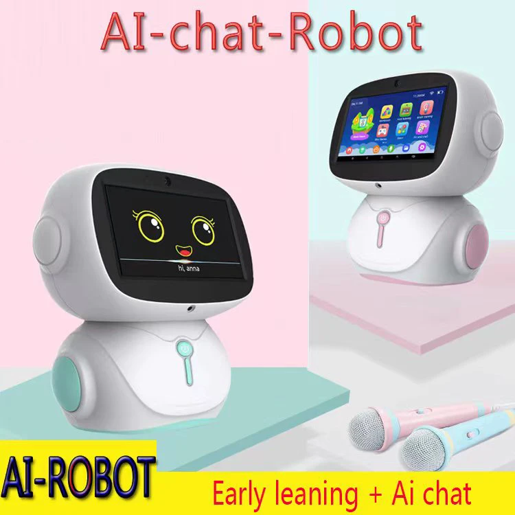 Remote Control AI Chat GPT Robot Intelligent Playing Kids Smart Early Leaning Educational Toy Robot