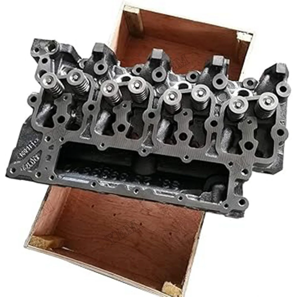 4B3.9 4BT3.9 Complete Cylinder Head with Valves 3966448 for Engine Hyundai Excavator R140LC-7 R140LC9S R140W7 R140W9S R140LC-9S