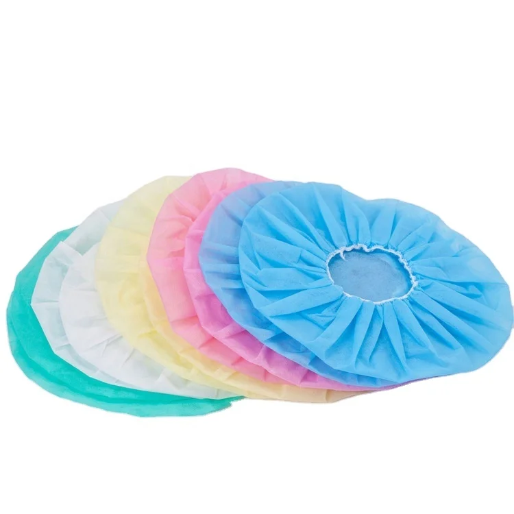 Blue Nonwoven Disposable Hair Net Cover