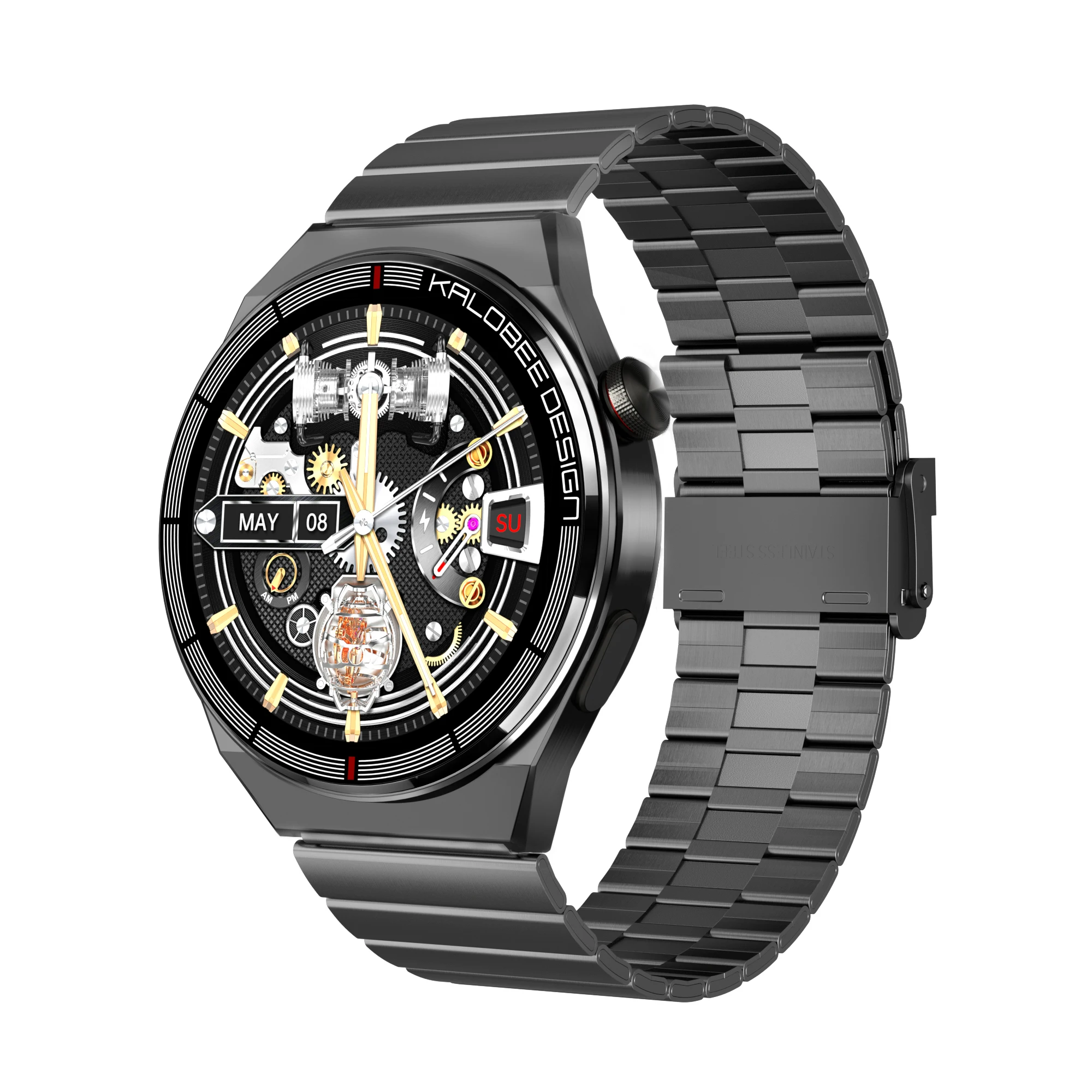 2023 NEW ARRIVAL H4 MAX Smart Watch With NFC Electronic Payment Smart Watch H4 Max Reloj Inteligente 3 Straps for Men Business