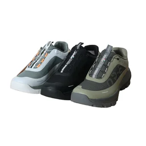 Self-Retained Style Lightweight Waterproof Men's Mesh Upper Button Closure Autumn Winter Low-Top Outdoor Non-Slip Hiking