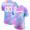 Tie Dye Light Blue-white