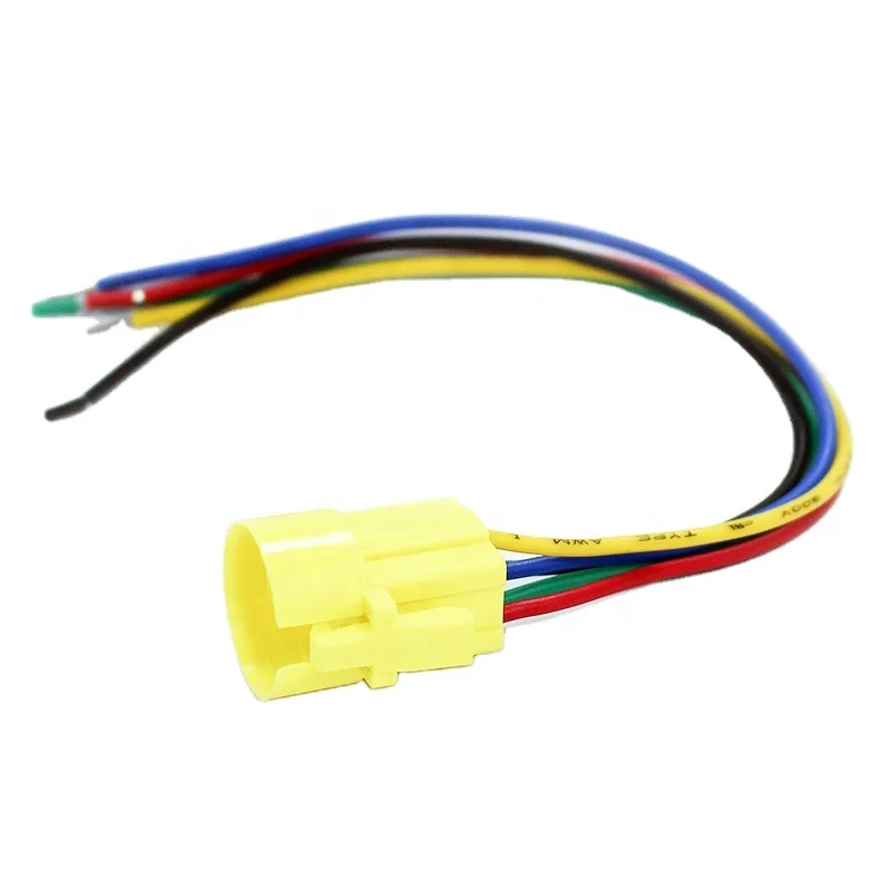 19mm Metal Push Button Switch Flat Pins Wire Connector,socket Plug,harness 20cm 15cm 30cm