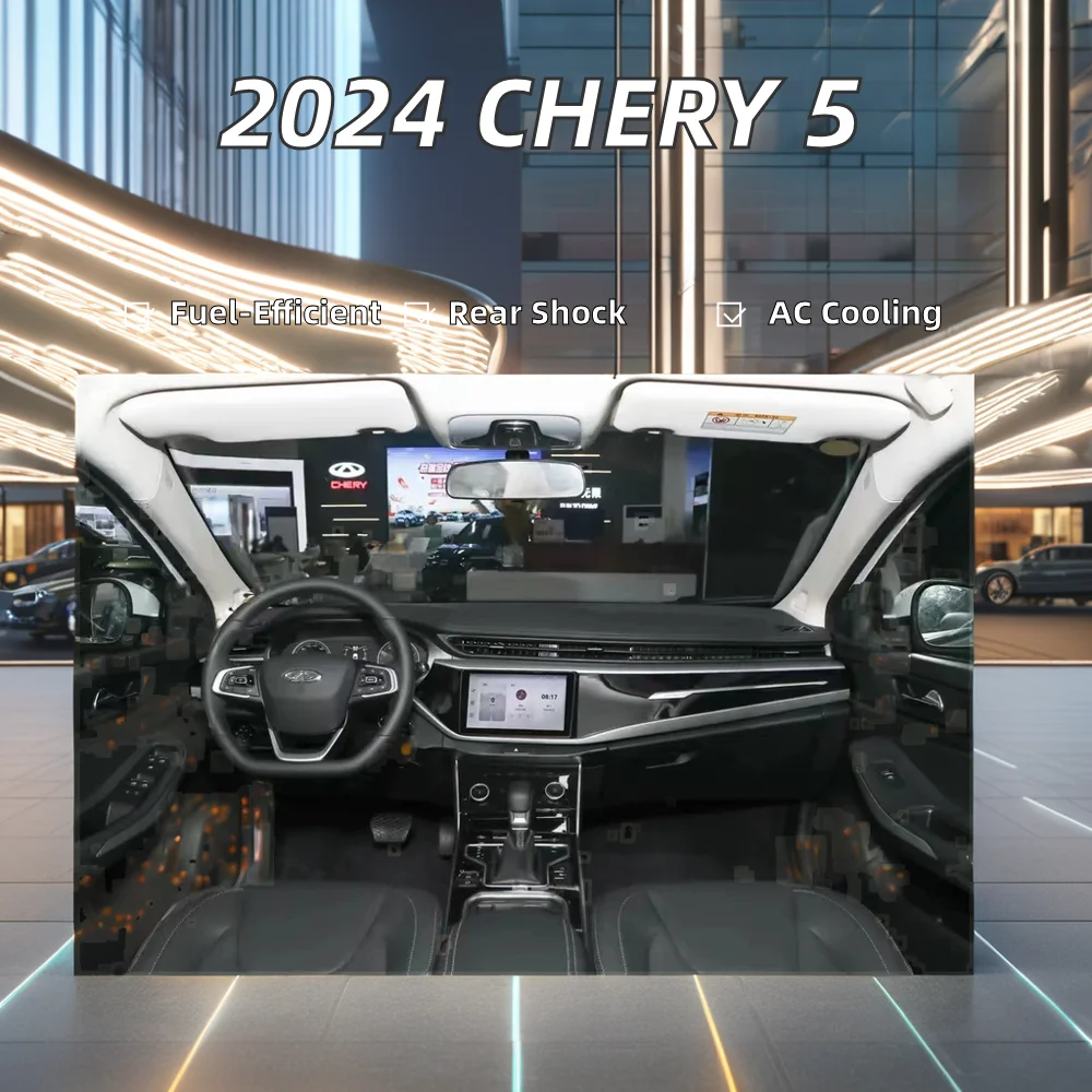 2024 Chery Arrizo 5 High Quality Compact 1.5L Sedan Family Cars Automatic MT/CVT Left Steering Leather Seats R16 FWD Made China factory