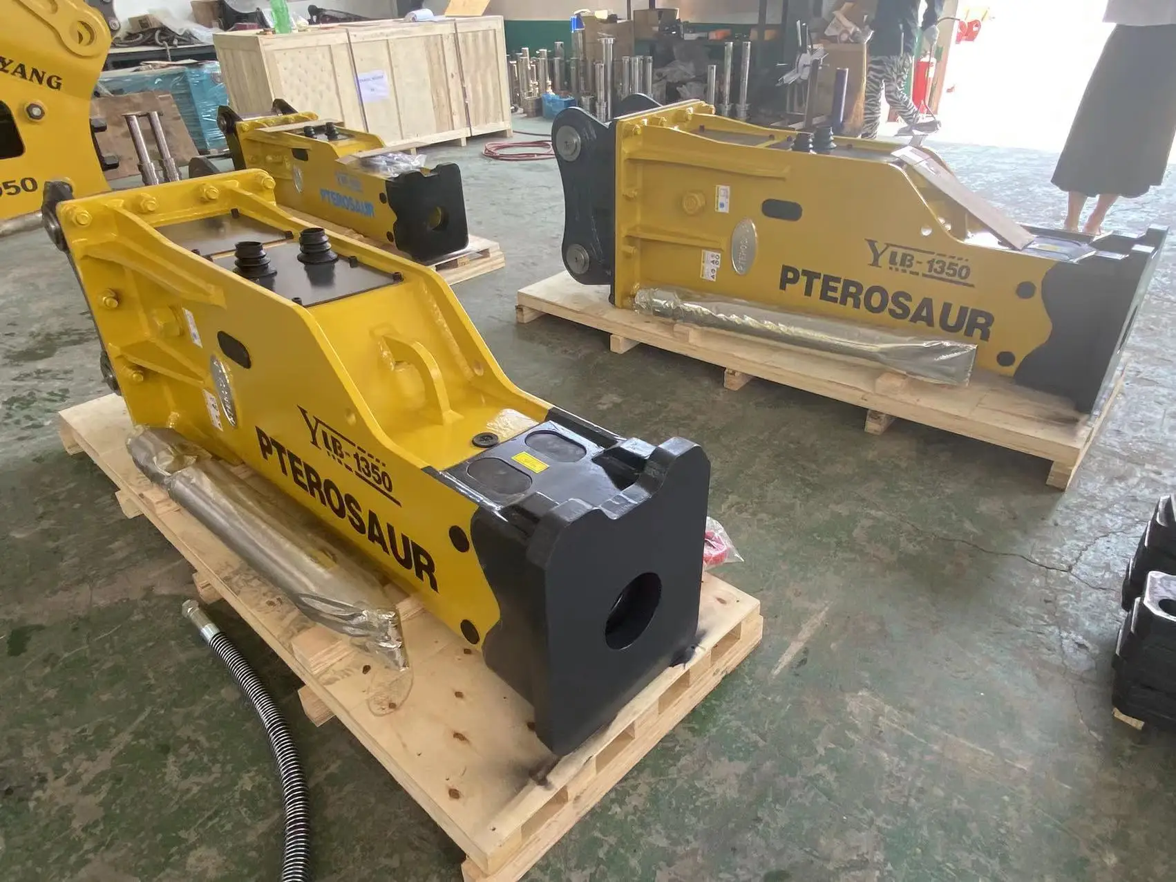 Pterosaur Pc200 Cat320 Hydraulic Jack Hammer Sb70 Rock Breaker Tool