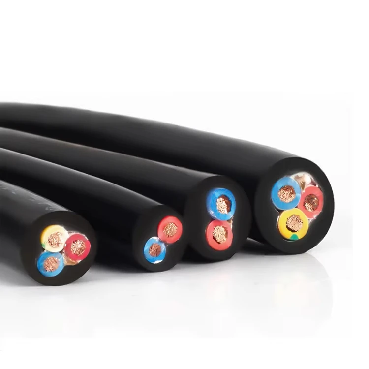 China flexible cable RVV/H05VV-F/H07V/K /Royal cable Stranded copper wire PVC sheath electric wire