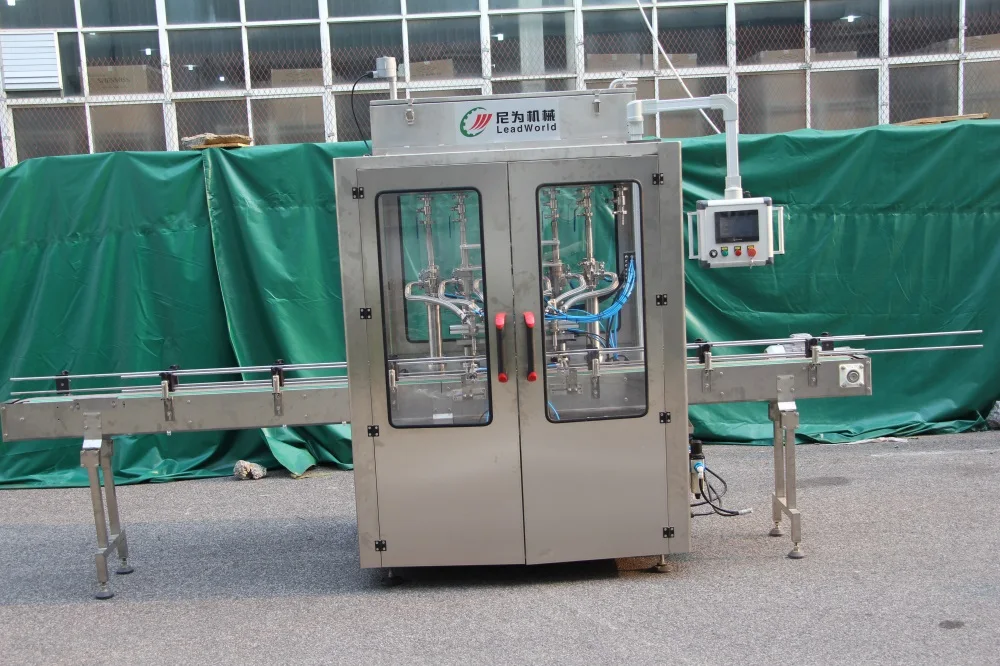 Leadworld Automatic Sunflower Essential Cooking Lube Olive Engine Oil Filling and Packing Machine
